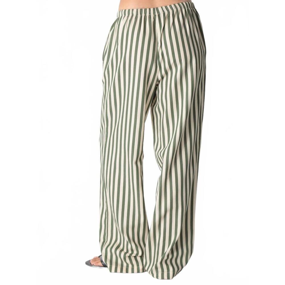 NEW ELECTRIC & ROSE pisces wide leg pant in moss - Picture 4 of 5